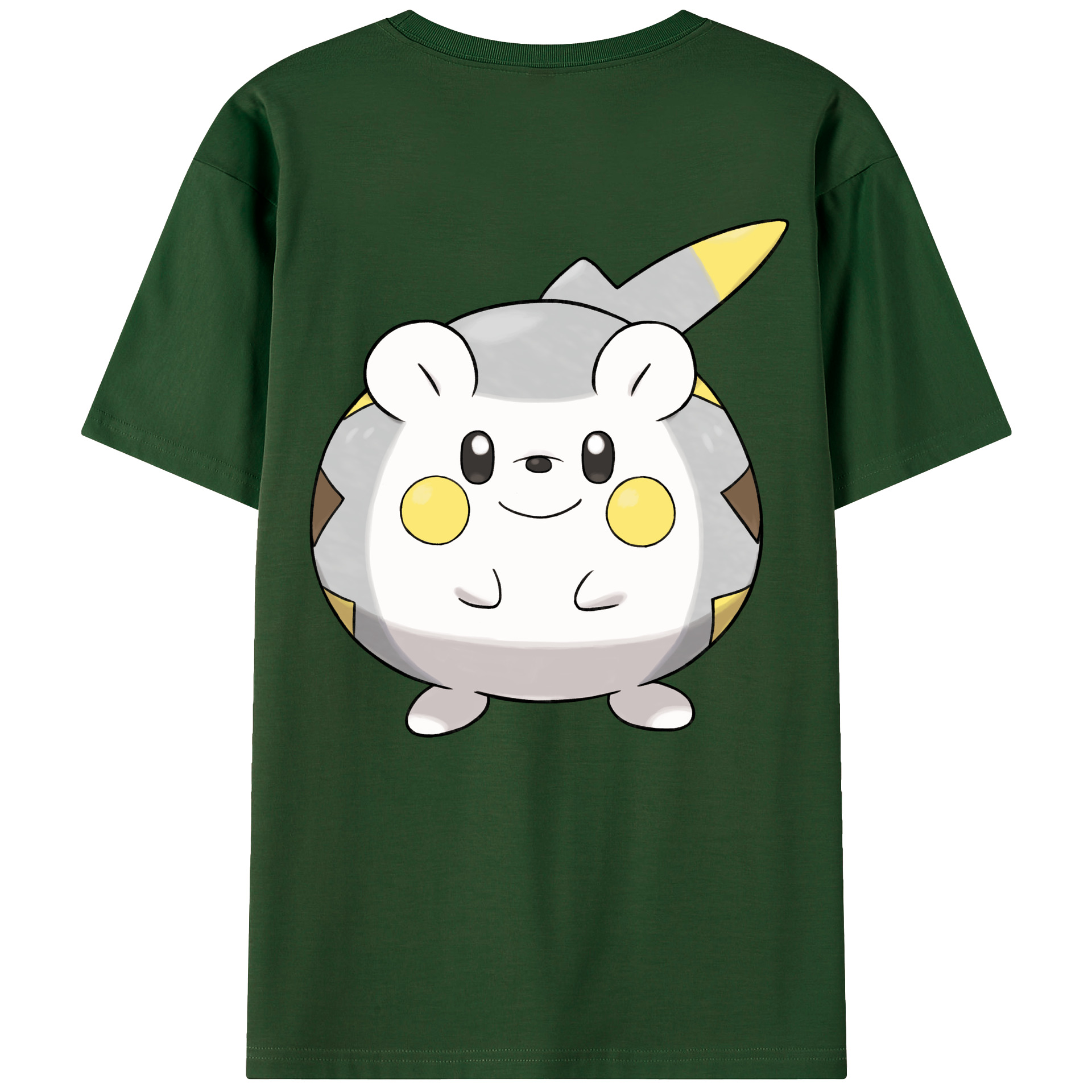 （画像用） ポケットモンスター Pokémon 綿100％半袖Tシャツ（背面プリント）